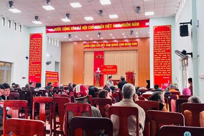 Xã Bình An tổ chức chúc thọ, mừng thọ Người cao tuổi năm 2025